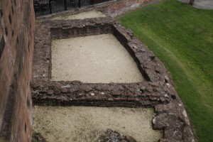 Base of Roman city wall tower