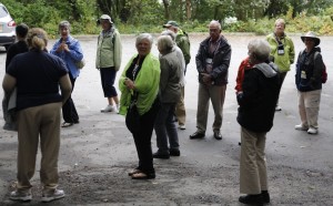 Group going into Haworth