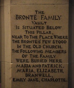 Bronte family vault