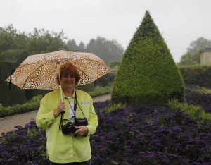 Linda in the Rose Garden