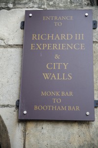 Richard III plaque