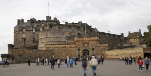 Castle at top of Royal Mile