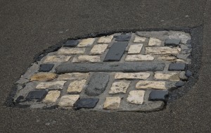 Site where martyrs were burned at the stake.
