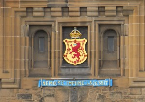 Motto of Scotland - essentially, "Don't mess with me"